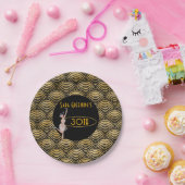 Roaring 20's Flapper Twenties Great Gatsby 1920 Papieren Bordje (Feest)