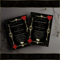 Roaring 20s Gold Black Grote Gatsby vrijgezellenfe