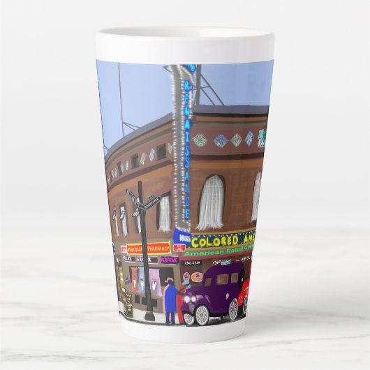 Roaring 20's latte mok (Voorkant)