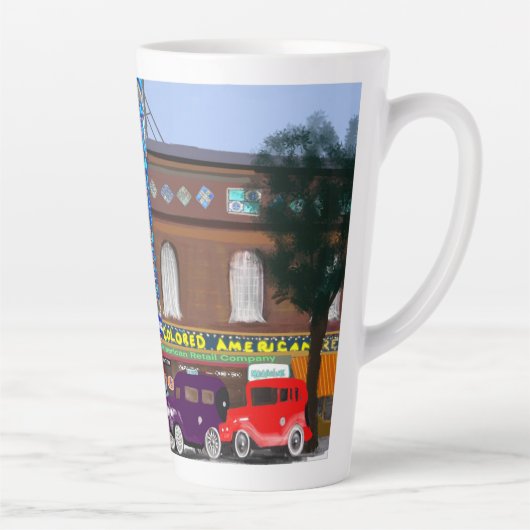 Roaring 20's latte mok (Rechts)