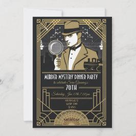 Roaring 20's Murder Mystery diner Kaart