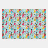 Roaring 20s-papierpakket inpakpapier vel (Voorkant)