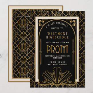 Roaring 20's Prom Uitnodiging