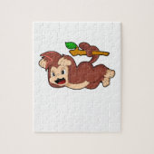 Roaring aap legpuzzel (Verticaal)