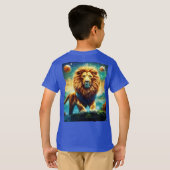 "Roaring Adventures Await!" T-shirt (Achterkant volledig)