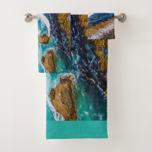 Roaring bay bij schuifpunt bad handdoek (Insitu)