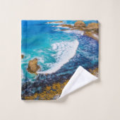 Roaring bay bij schuifpunt bad handdoek (Wasdoekje)