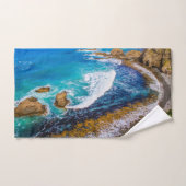 Roaring bay bij schuifpunt bad handdoek (Handdoek)