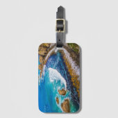 Roaring bay bij schuifpunt bagagelabel (Voorkant (verticaal))