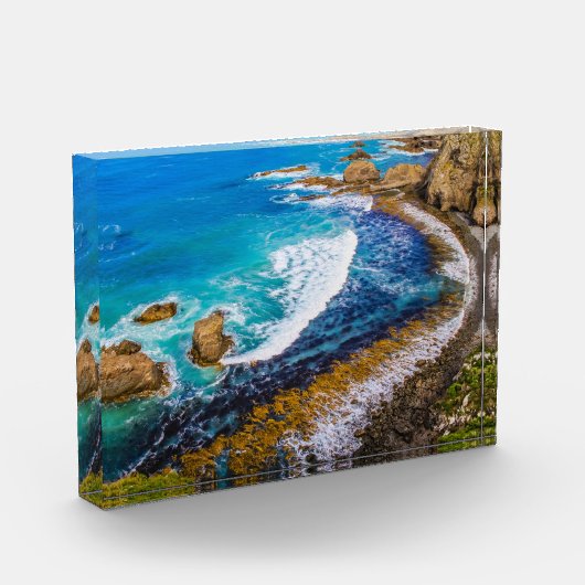 Roaring bay bij schuifpunt fotoblokken (Links)