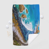 Roaring bay bij schuifpunt golfhanddoek (Insitu)