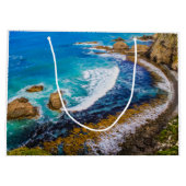 Roaring bay bij schuifpunt groot cadeauzakje (Achterkant)