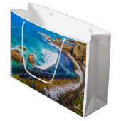 Roaring bay bij schuifpunt groot cadeauzakje (Voorkant Gekanteld)