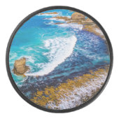 Roaring bay bij schuifpunt hockey puck (Voorkant)