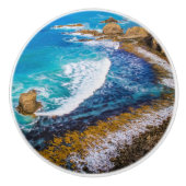 Roaring bay bij schuifpunt keramische knop (Voorkant)