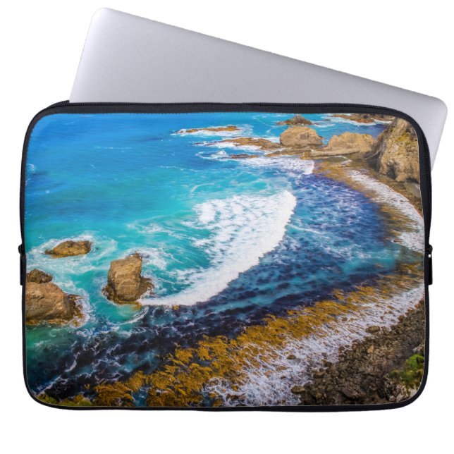 Roaring bay bij schuifpunt laptop sleeve (Voorkant)
