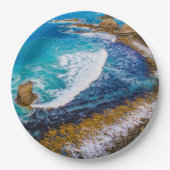 Roaring bay bij schuifpunt papieren bordje (Voorkant)