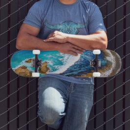 Roaring bay bij schuifpunt persoonlijk skateboard