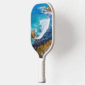 Roaring bay bij schuifpunt pickleball paddle (Links)