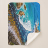 Roaring bay bij schuifpunt sherpa deken (Voorkant)