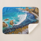 Roaring bay bij schuifpunt sherpa deken (Voorkant (horizontaal))