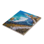 Roaring bay bij schuifpunt tegeltje (Zijkant)