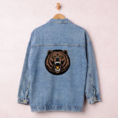 Roaring Bear Power Emblem Denim Jacket (Hangar)
