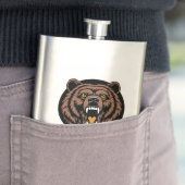 Roaring Bear Power Emblem Flacon (Voorbeeld)
