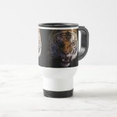 Roaring Bengal Tiger Wildlife Art Travel Mug Reisbeker (Voorkant rechts)