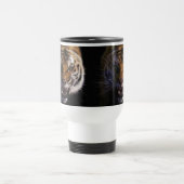 Roaring Bengal Tiger Wildlife Art Travel Mug Reisbeker (Center)