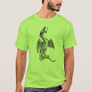 Roaring Black Dragon T-shirt