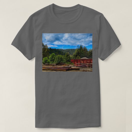 Roaring Camp en Big Trees T-shirt (Design voorkant)