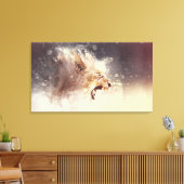 Roaring Creativiteit Canvas Afdruk (Insitu (Woonkamer))