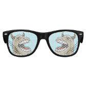 Roaring Dinosaur Kinder Zonnebril (Voorkant)