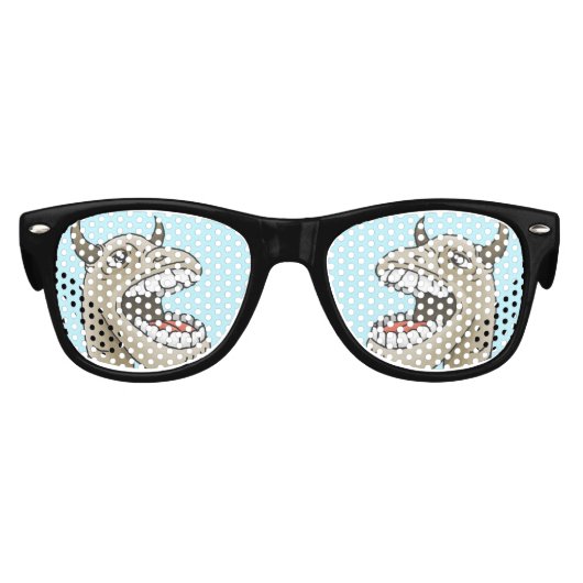 Roaring Dinosaur Kinder Zonnebril (Voorkant)