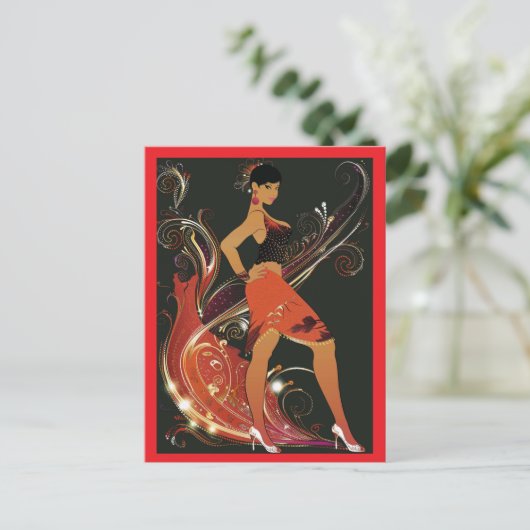 ROARING ERA #1 BRIEFKAART (Staand voorkant)