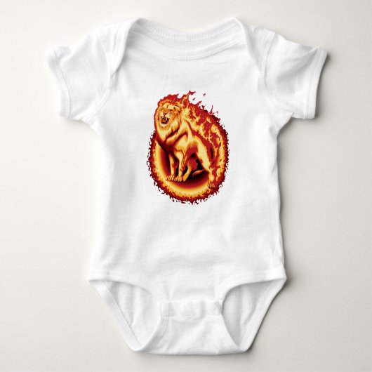 Roaring Fire Lion Romper (Voorkant)