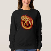 Roaring Fire Lion Sweatshirt (Voorkant)