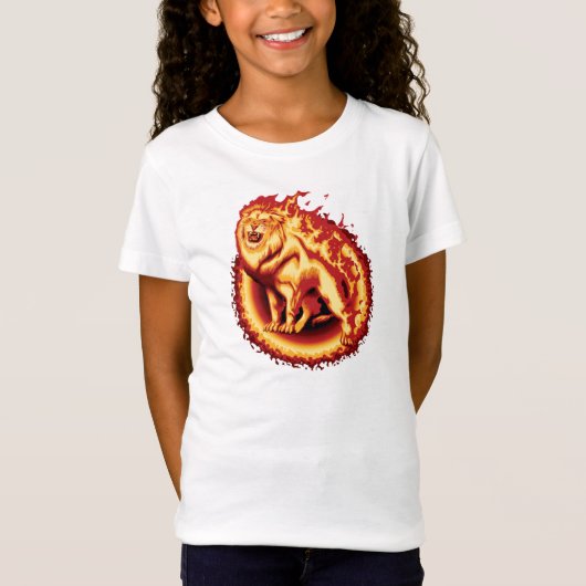 Roaring Fire Lion T-shirt (Voorkant)