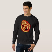 Roaring Fire Lion Trui (Voorkant volledig)