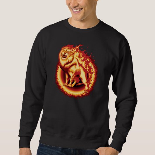 Roaring Fire Lion Trui (Voorkant)