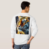 Roaring Flame - Majestic Lion T-shirt (Achterkant volledig)