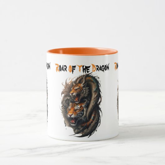 Roaring Flame: Tiger-Dragon Hybrid Mok (Midden)