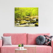 Roaring Fork in de lente Canvas Afdruk (Insitu (Woonkamer))