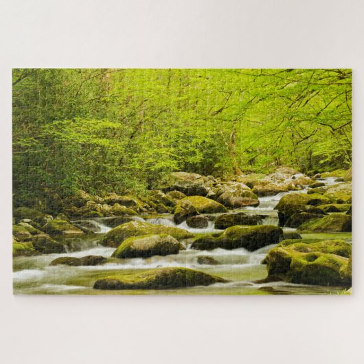Roaring Fork in de lente Legpuzzel (Horizontaal)