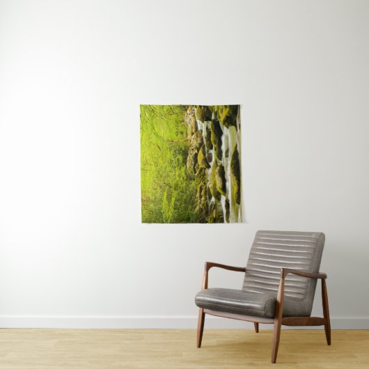 Roaring Fork in de lente Wandkleed (In situ)