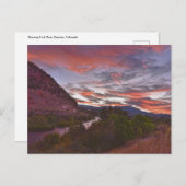 Roaring Fork Sunrise, Colorado Briefkaart (Voorkant / Achterkant)