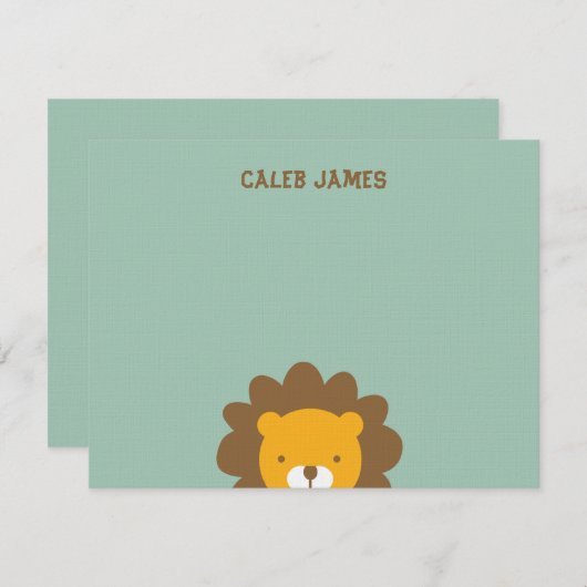 Roaring Fun Dank u wel kaarten (Voorkant / Achterkant)