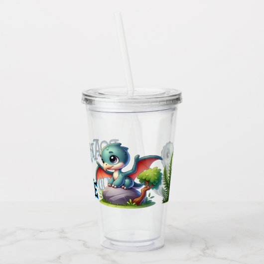 Roaring Good Time Acryl Drinkbeker (Links)