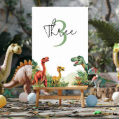 Roaring Good Time Dinosaur Party Kaart